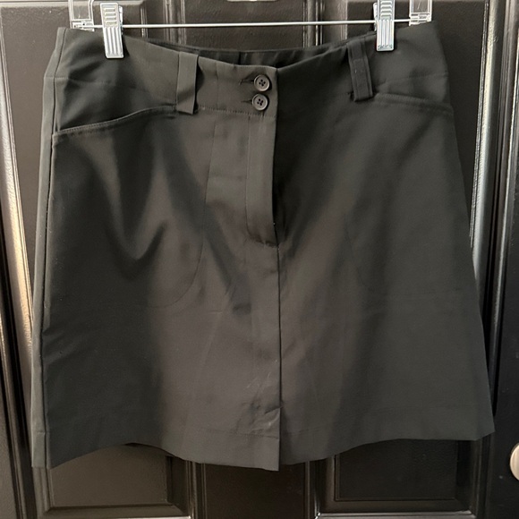 Nike Pants - Nike Dr Fit Women's Black Skort with Button Detail